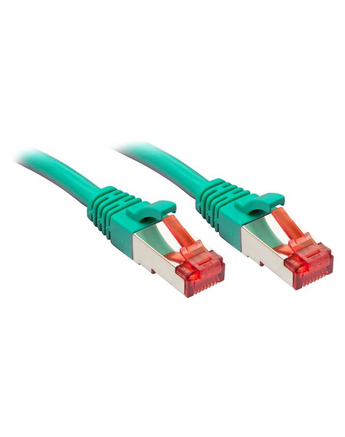 Patchcord LINDY CAT 6 S/FTP 2m Zielony główny