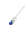 Patchcord LogiLink C6A011S Cat.6A S/FTP Ultraflex 0,25m biały - nr 3