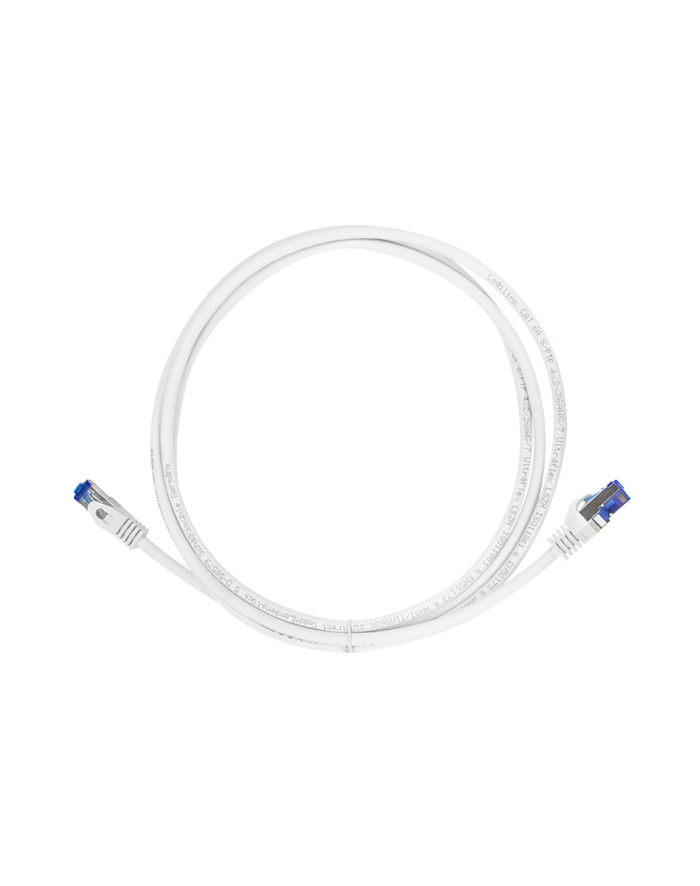 Patchcord LogiLink C6A041S Cat.6A S/FTP Ultraflex 1,5m biały główny