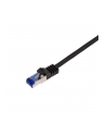 Patchcord LogiLink C6A073S Cat.6A S/FTP Ultraflex 5,0m czarny - nr 1