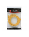 PatchCord Techly Cat.5e UTP CCA 1m żółty - nr 3