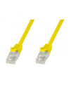 PatchCord Techly Cat.5e UTP CCA 0,25m żółty - nr 3