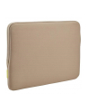 Etui do MacBook Pro Case Logic Reflect Sleeve 13'' brązowe taupe/sunny lime - nr 8