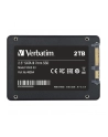 Dysk SSD wewnętrzny Verbatim Vi550 S3 2TB 2,5'' SATA III czarny - nr 16