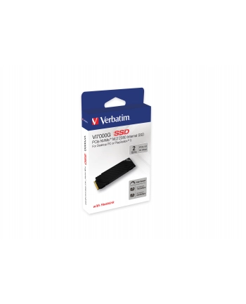 Dysk SSD Verbatim Vi7000G 2TB M.2 PCIe Gen4 NVME 2280 (7400/6700 MB/s)