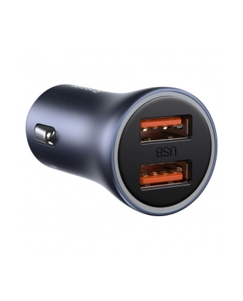 Ładowarka samochodow Baseus CCJD-A0G 40W szybka z dwoma gniazdami USB SCP Quick Charge 3.0