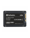 Dysk SSD wewnętrzny Verbatim Vi550 S3 2TB 2,5'' SATA III czarny - nr 11