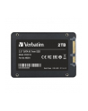 Dysk SSD wewnętrzny Verbatim Vi550 S3 2TB 2,5'' SATA III czarny - nr 6