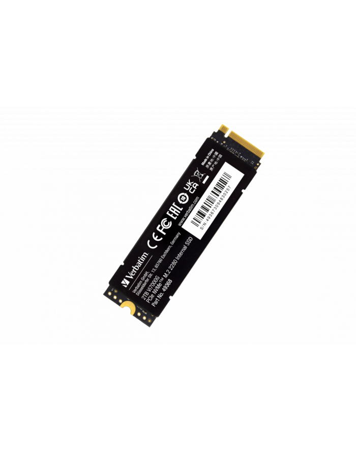 Dysk SSD Verbatim Vi7000G 2TB M.2 PCIe Gen4 NVME 2280 (7400/6700 MB/s) główny