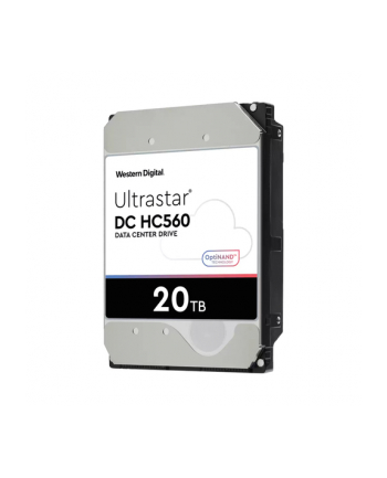 Dysk Western Digital Ultrastar DC HC560 He20 20TB 3,5'' 7200 512MB SAS SED 512e P3 DC WUH722020BL5201