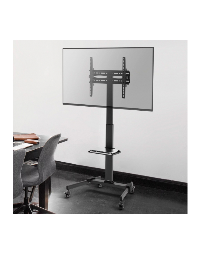 Stojak mobilny Techly 32''-55'', 35kg, z półką główny