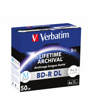 BD-R DL Verbatim M-Disc 50GB 6x (Jewel Case 5)