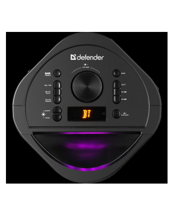 Głośnik Defender BOOMER 40 Bluetooth 40W MP3/FM/SD/USB/AUX/TWS/LED/MIC KARAOKE czarny