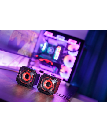 Głośniki 2.0 SureFire Gator Eye Gaming Red nr 1