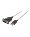 Kabel adapter Manhattan USB / RS232/COM/DB9 PL-2303HXD - nr 1