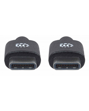 Kabel USB 2.0 Manhattan Typ-C M/M 1m 60W 3A PD QC 480Mbps 1m