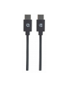 Kabel USB 2.0 Manhattan Typ-C M/M 1m 60W 3A PD QC 480Mbps 1m - nr 9