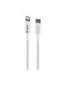 Kabel Tracer USB Type-C - Lightning M/M 1,0m biały - nr 1