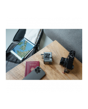 Adapter podróżny Verbatim UTA-03 globalny-globalny 2xUSB 3xUSB-C PD QC