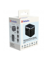 Adapter podróżny Verbatim UTA-04 globalny-globalny 3xUSB 2xUSB-C PD QC - nr 41