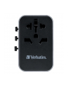 Adapter podróżny Verbatim UTA-04 globalny-globalny 3xUSB 2xUSB-C PD QC - nr 56