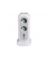 Listwa zasilająca Verbatim (wersja europejska)PT-01 (wersja europejska) Power Tower 11xAC 2xUSB 2xUSB-C - nr 10