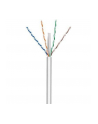 Kabel instalacyjny Techly skrętka Cat.6a U/UTP drut 100% miedź 305m, szary - nr 5