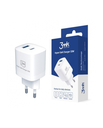 3mk pczerwonyection Ładowarka sieciowa 3mk Hyper GaN Charger 33W