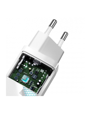 Ładowarka sieciowa Baseus GaN2 Lite CCGAN2L-B02 65W ładowarka sieciowa z gniazdem USB-C PD 3.0 oraz USB QC4.0