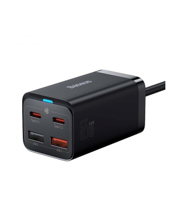 Ładowarka sieciowa Baseus GaN3 Pro CCGP040101 65W z 2 gniazdami USB-C PD oraz 2 gniazdami USB