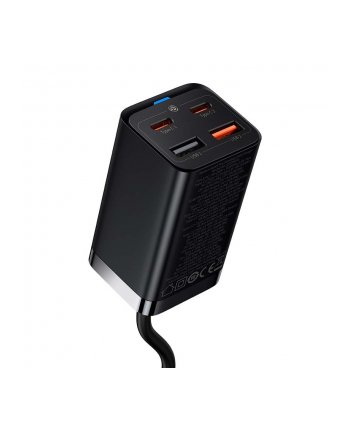 Ładowarka sieciowa Baseus GaN3 Pro CCGP040101 65W z 2 gniazdami USB-C PD oraz 2 gniazdami USB