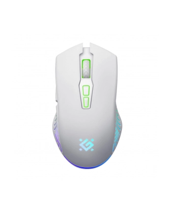 Mysz bezprzewodowa Defender PANDORA GM-502 optyczna 3200dpi biała RGB AKUMULATOR 7 przycisków Gaming bezklikowa silent
