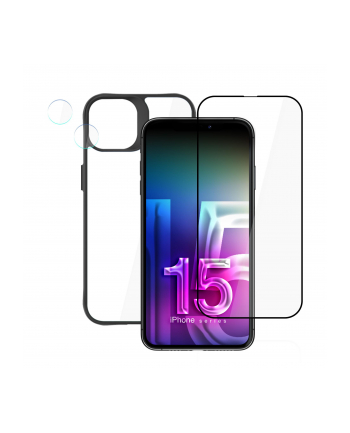 3mk pczerwonyection Etui na telefon, szkło, lensy 3mk do Apple iPhone 15