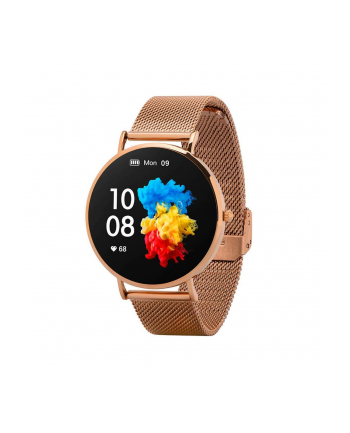 Smartwatch Garett Verona złoty stalowy