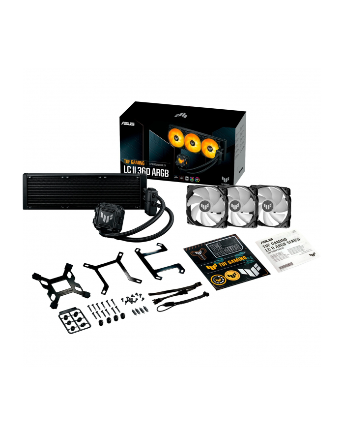 Chłodzenie wodne Asus TUF GAMING LC II 360 ARGB 3x120mm główny