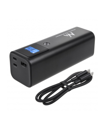 Bateria mobilna Powerbank Maclean MCE335 24600mAh Power Delivery (PD) 140W Fast/Quick/Super Charge 88,56Wh 2x Typ-C USB