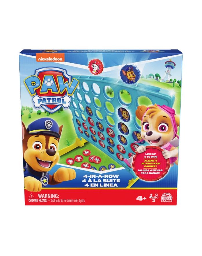 Psi Patrol Gra: 4 W Rzędzie 6067830 p5 Spin Master główny
