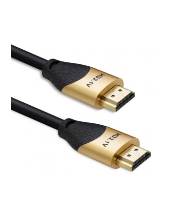 Kabel HDMI QOLTEC v2.1 Ultra High Speed 8K | 60Hz | 28AWG | GOLD | 2m