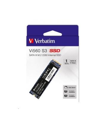 Dysk SSD wewnętrzny Verbatim Vi560 S3 2TB M.2 2280 SATA