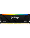 Pamięć DDR4 Kingston Fury Beast RGB 8GB (1x8GB) 3200MHz CL16 1,35V czarna - nr 10