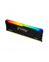 Pamięć DDR4 Kingston Fury Beast RGB 8GB (1x8GB) 3200MHz CL16 1,35V czarna - nr 1