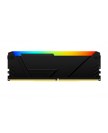 Pamięć DDR4 Kingston Fury Beast RGB 8GB (1x8GB) 3200MHz CL16 1,35V czarna