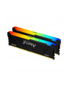 Pamięć DDR4 Kingston Fury Beast RGB 32GB (2x16GB) 3200MHz CL16 1,35V czarna - nr 1