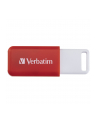 Pendrive Verbatim DataBar 16GB USB 2.0 Red - nr 12