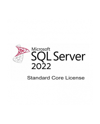 microsoft oem Oprogramowanie Microsoft SQL Server 2022 Standard Core - 2 Core License Pack