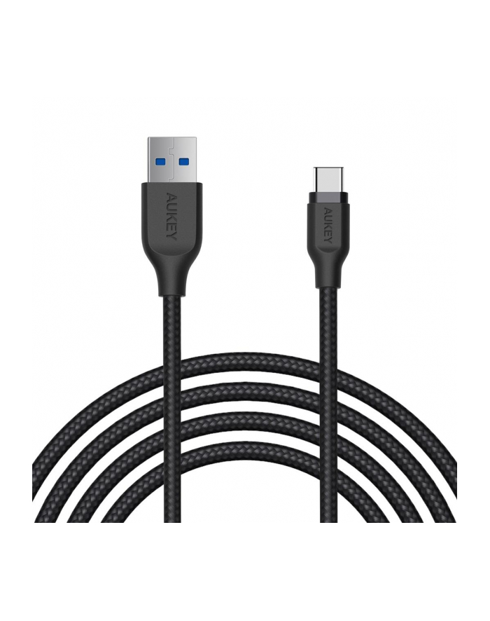 Kabel USB-C Aukey CB-AC2 BK USB-A - USB-C 5Gbps, QC 3.0, 2m główny