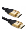 Kabel HDMI QOLTEC v2.1 Ultra High Speed 8K | 60Hz | 30AWG | GOLD | 1m - nr 1