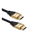 Kabel HDMI QOLTEC v2.1 Ultra High Speed 8K | 60Hz | 28AWG | GOLD | 3m - nr 1