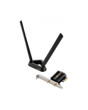 Karta sieciowa Asus PCE-AXE59BT PCI-E WiFi 6E (802.11ax), 6GHz, Bluetooth 5.2, WPA3, OFDMA, MU-MIMO