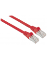 PatchCord 100% miedź Intellinet Cat.6a LSOH/LSZH S/FTP, 7,5m, czerwony - nr 2